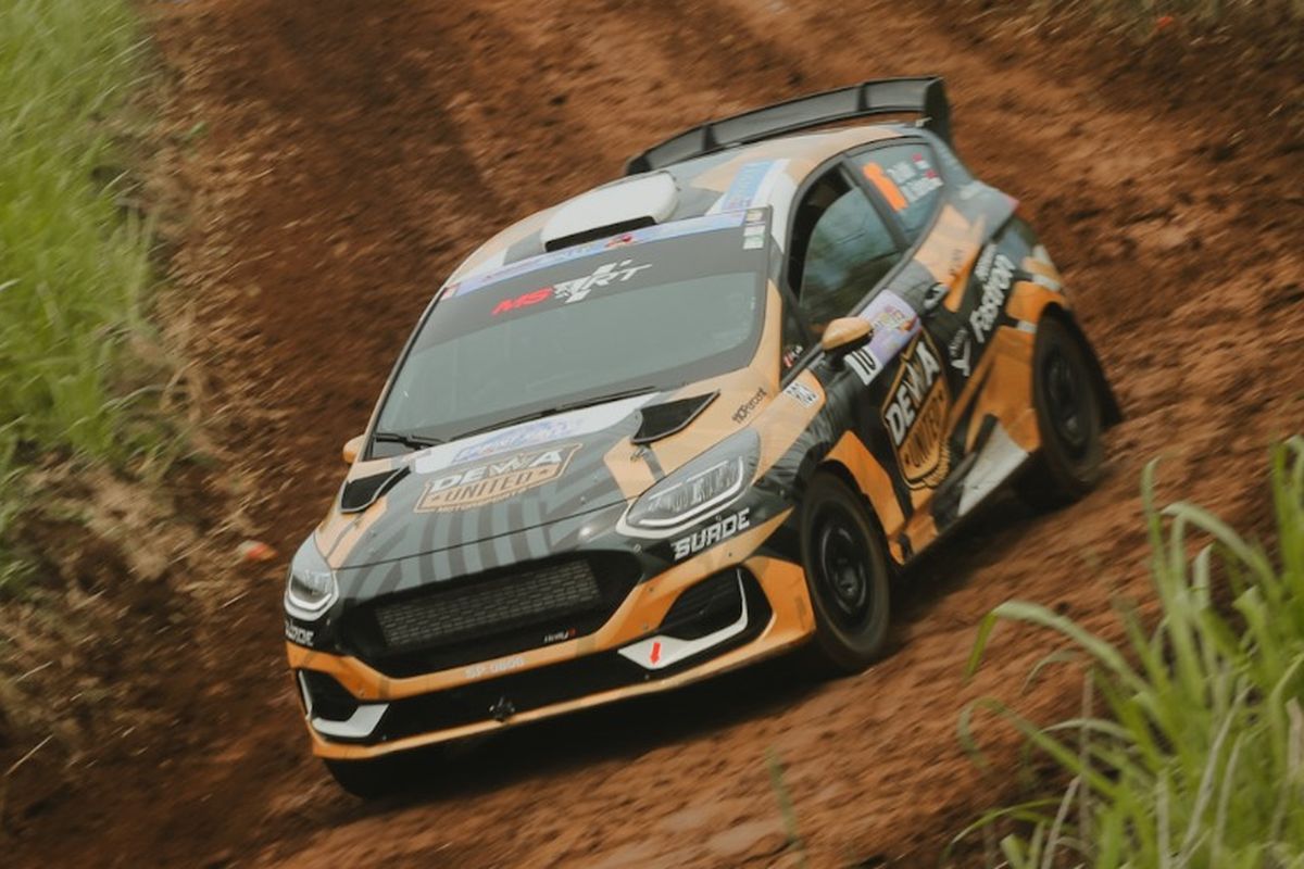 Dewa United Motorsports Tetap Mendominasi Sprint Rally Putaran 6