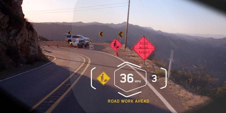 Helm Canggih TVS dengan Augmented Reality