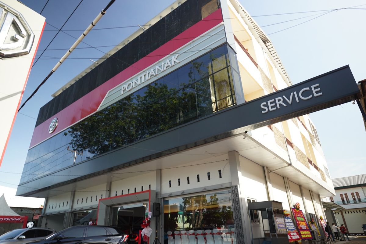 MG Lebarkan Sayap ke Pontianak, Resmikan Diler Baru