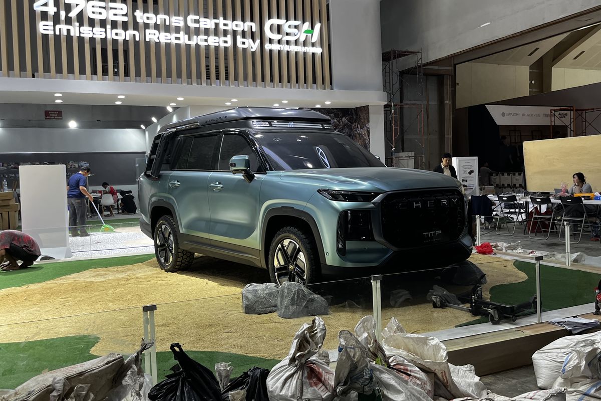 Chery T1TP Muncul Saat Proses Loading IIMS 2026