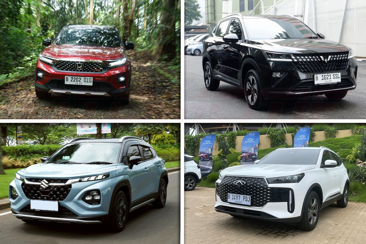 Komparasi Lengkap WR-V vs Alvez vs Fronx vs Tiggo Cross (Video)