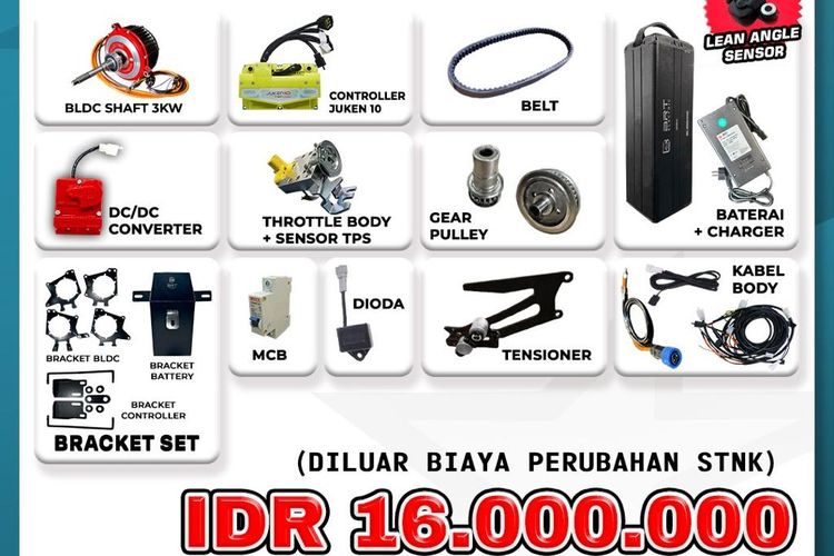 Biaya Merakit Motor Listrik Balap, Lebih Hemat dari Motor Konvensional