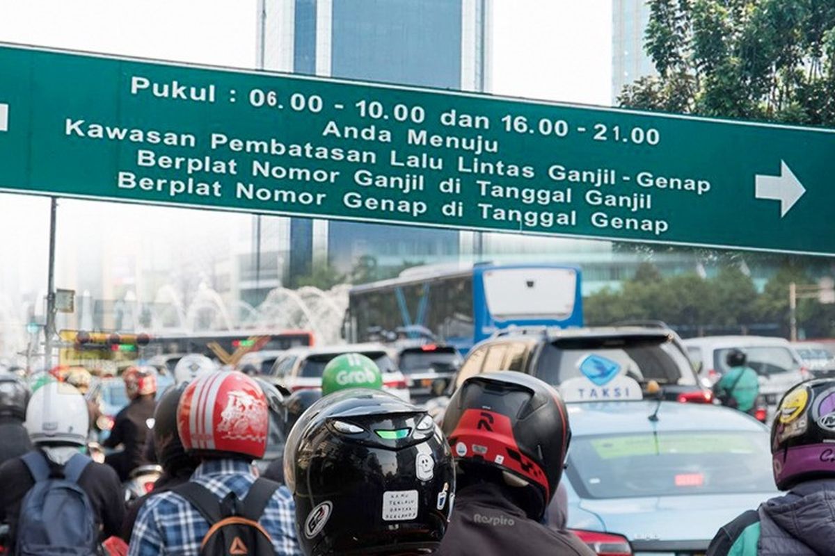 Ganjil Genap Jakarta Kembali Berlaku Pagi Ini