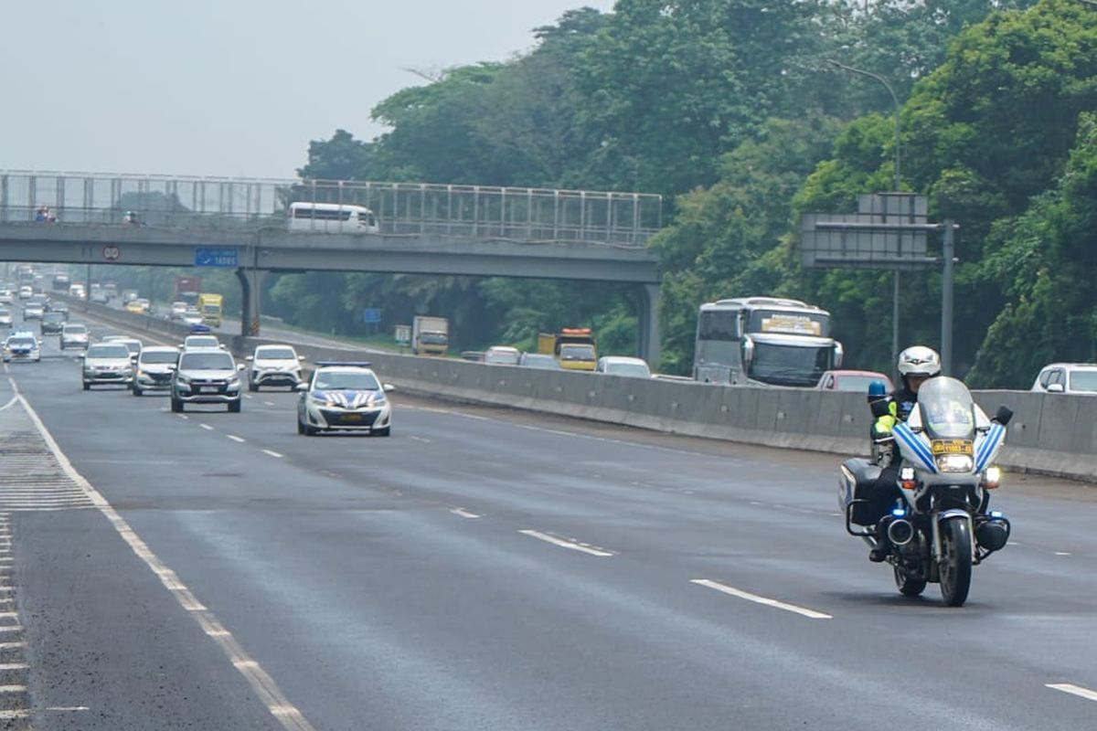 Update: One Way Diperpanjang hingga Km 210 Tol Palimanan-Kanci