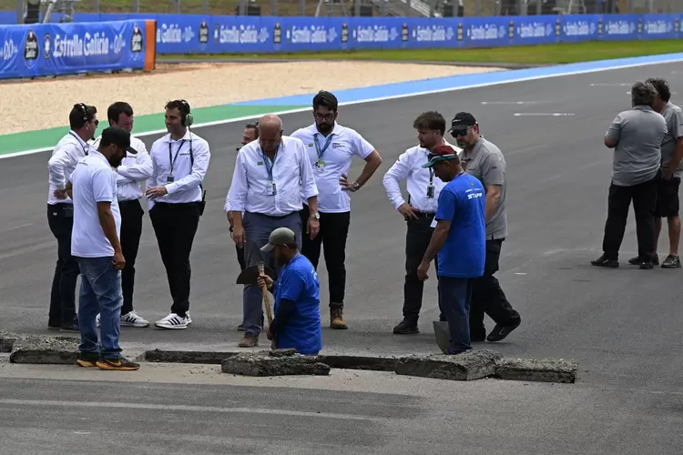 Sirkuit MotoGP Brasil Kembali Bermasalah, Aspal Retak Lagi
