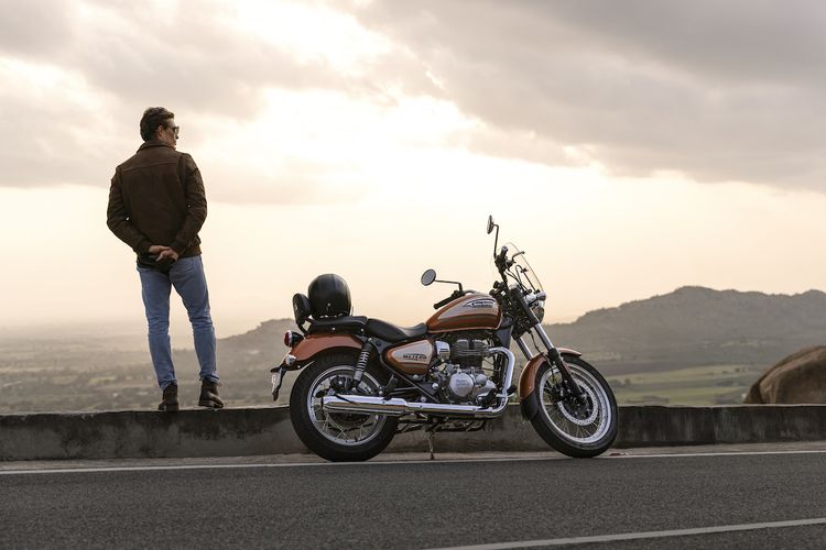 RE Meteor 350 Sundowner Orange Meluncur, Cuma 36 Unit di Indonesia