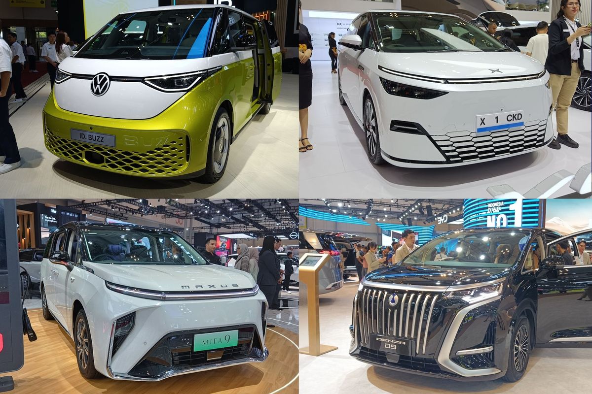 Adu Fitur MPV Listrik Mewah di GIIAS 2025