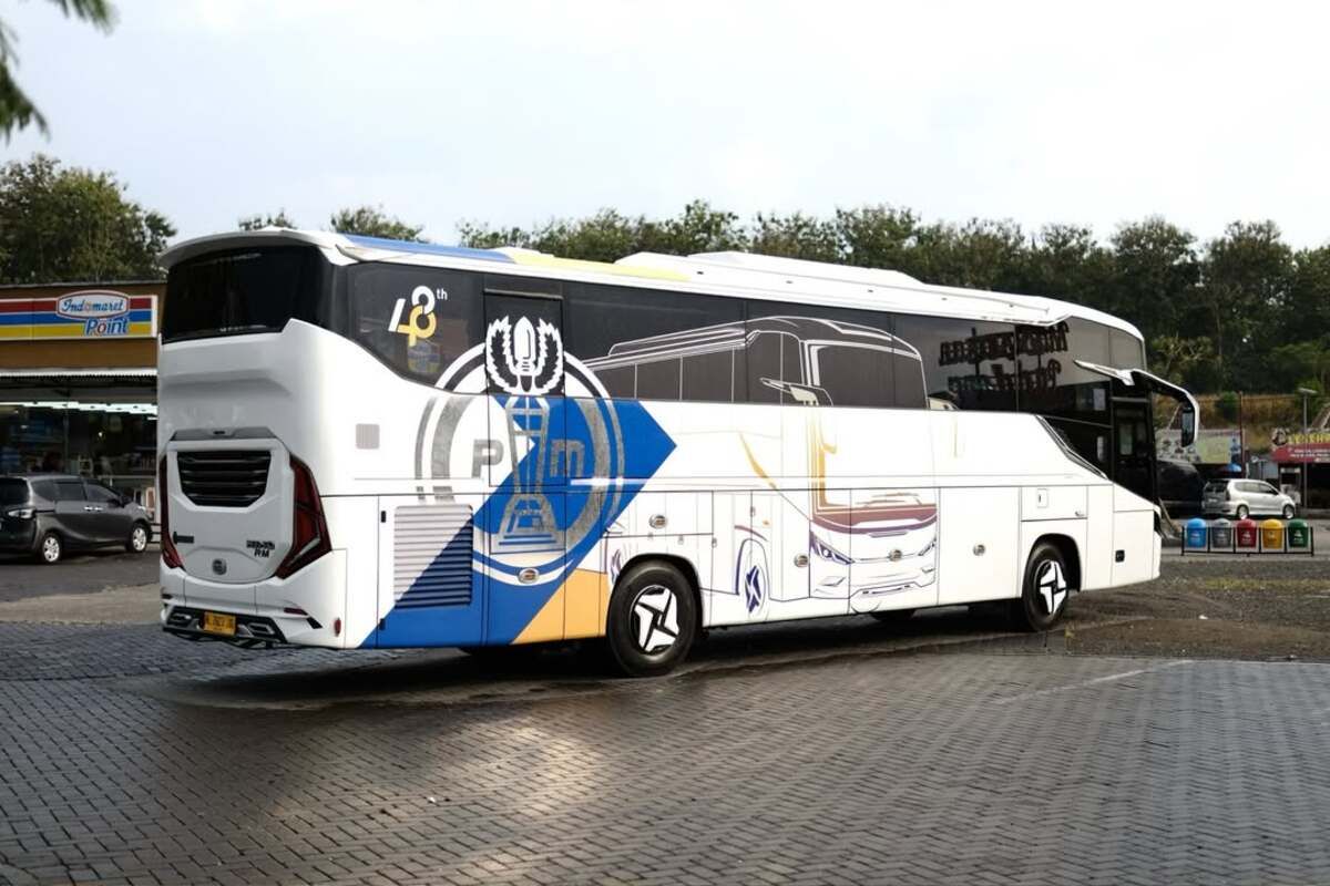 10 Bus Terbaru DAMRI, Untuk Melintasi Tiga Negara