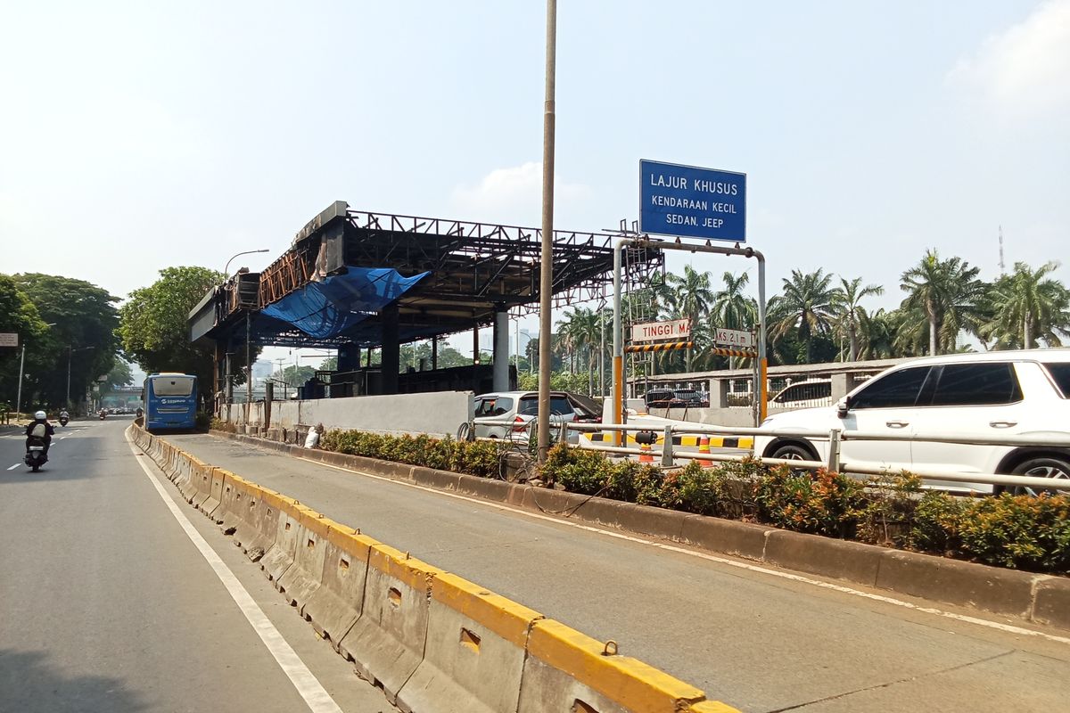 Gerbang Tol Dalam Kota yang Tutup Sementara sampai 10 Oktober 2025