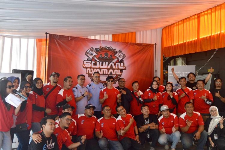 Kolaborasi Komunitas dan Bengkel Modern Gelar Acara Riding Beredukasi