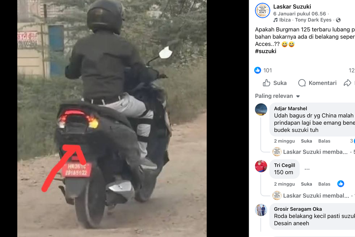 Suzuki , Burgman Street Terbaru Sedang Dites, Ini Kata Suzuki