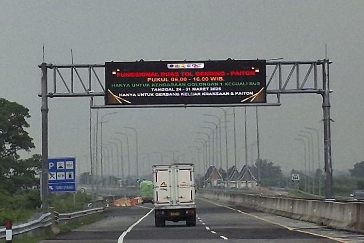 Tol Probolinggo-Banyuwangi Segmen Gending-Paiton Resmi Dibuka Fungsional