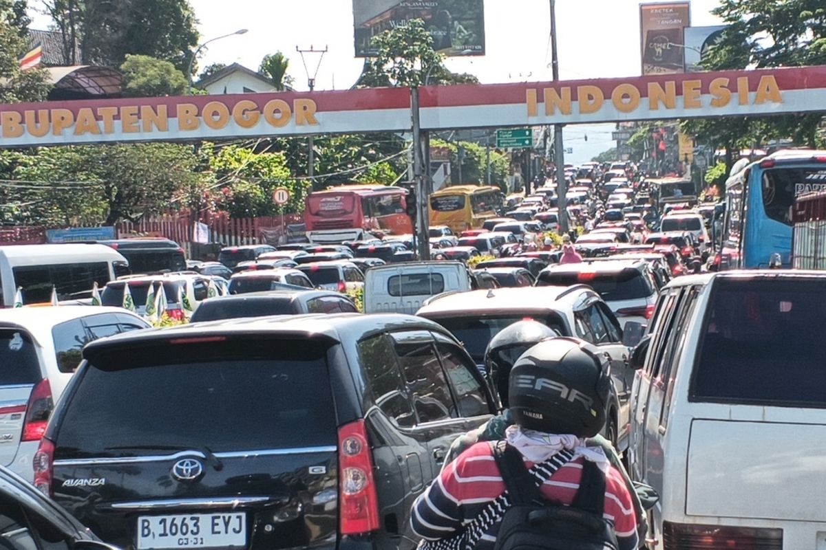 Libur Lebaran 2026, Arus Lalu Lintas ke Puncak Bogor Naik 50 Persen