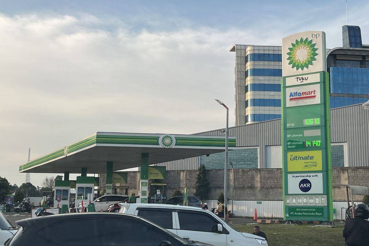 Update Stok BBM di SPBU BP, RON 92 Masih Langka