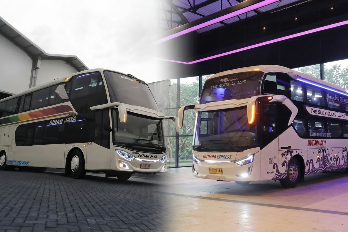 Adu Mewah Bus AKAP Jakarta-Surabaya: Mutiara Express atau Sinar Jaya?