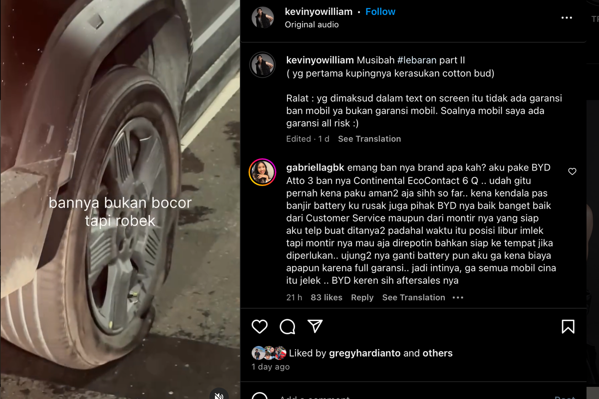 Kenali Jenis Kerusakan Ban Mobil yang Tak Bisa Lagi Ditambal