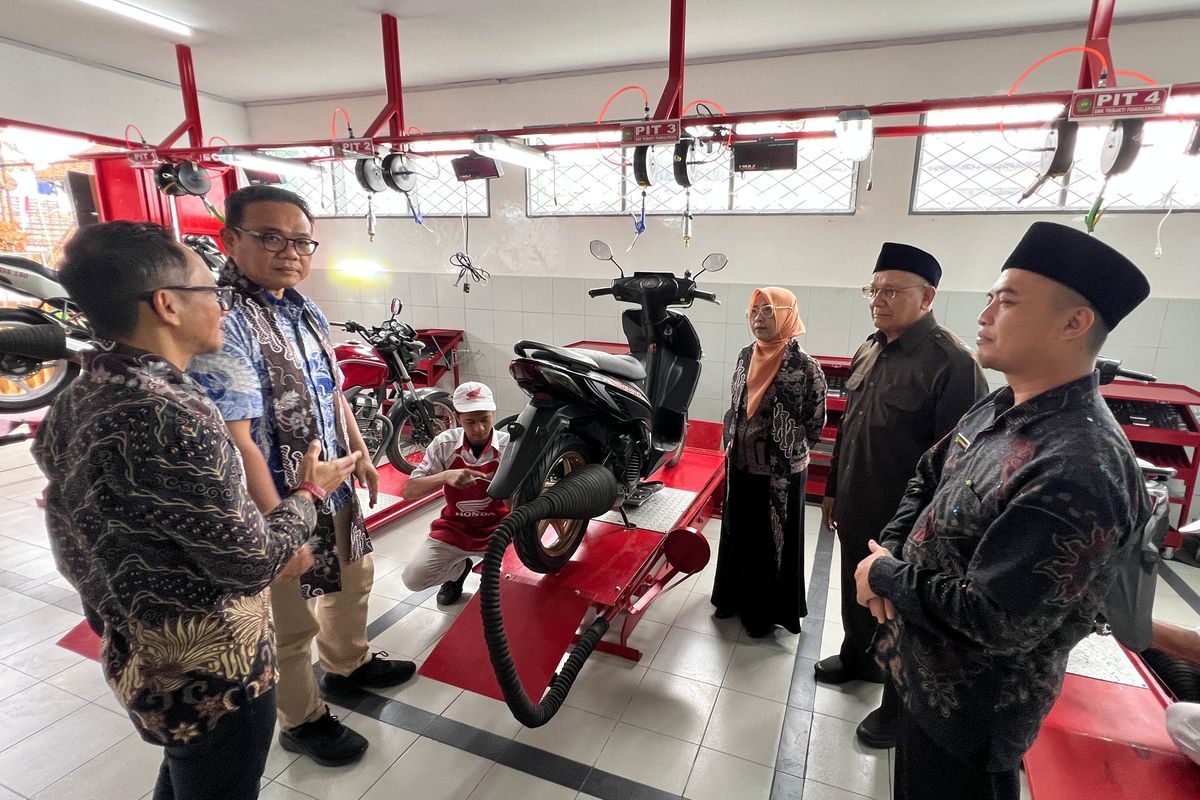 DAM Resmikan SMK Tribakti Pangalengan Jadi Tempat Uji Kompetensi