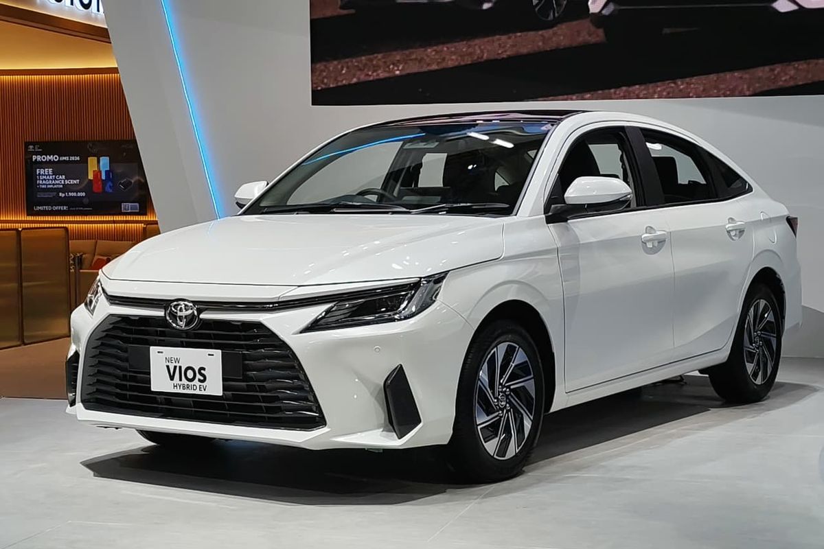 Intip Spesifikasi Toyota Vios Hybrid EV: Rp 460 Juta
