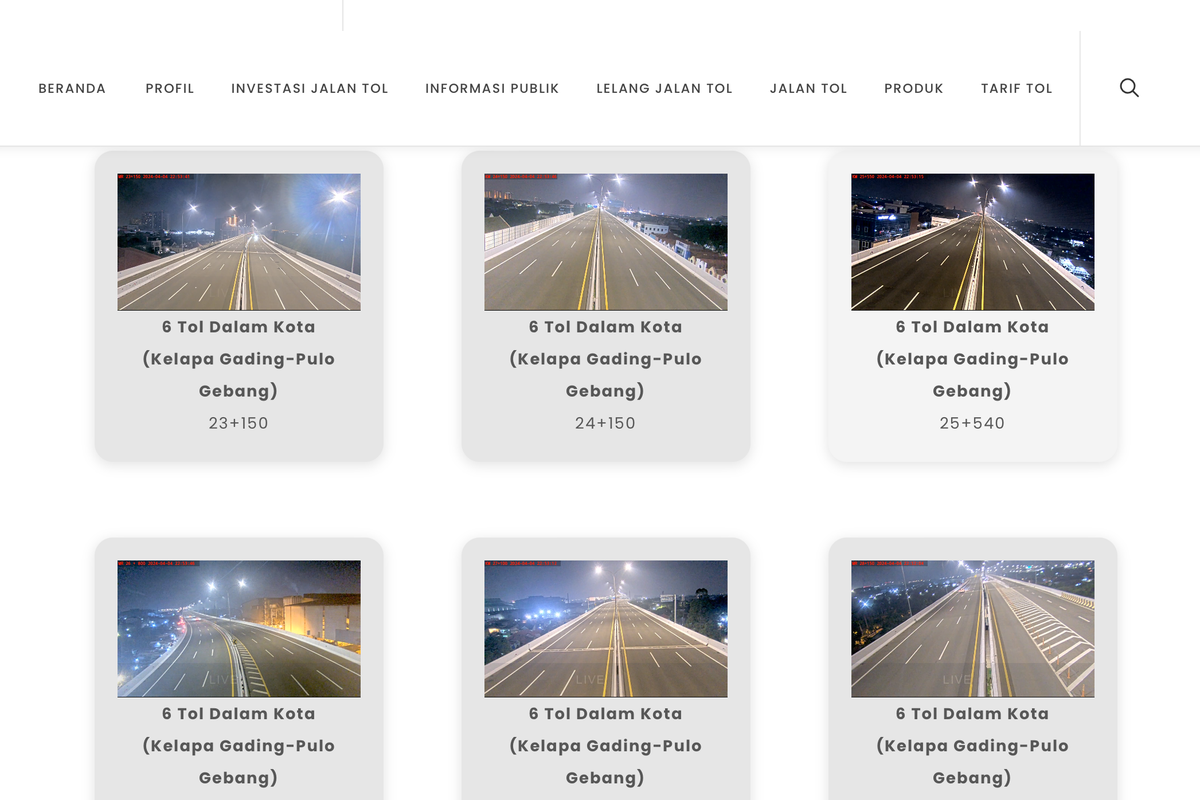 Cara Mudah Cek CCTV Jalan Tol untuk Pantau Arus Mudik secara Online