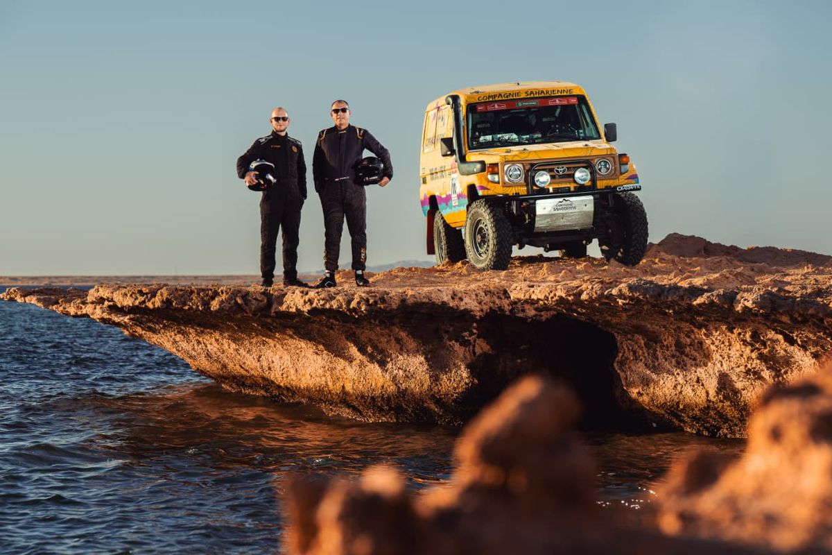 Pebalap Indonesia Shammie Zacky Debut di Reli Dakar 2026