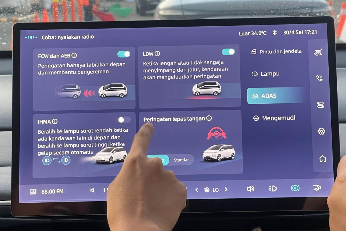 Peran ADAS di Mobil Modern untuk Membantu Perjalanan Mudik