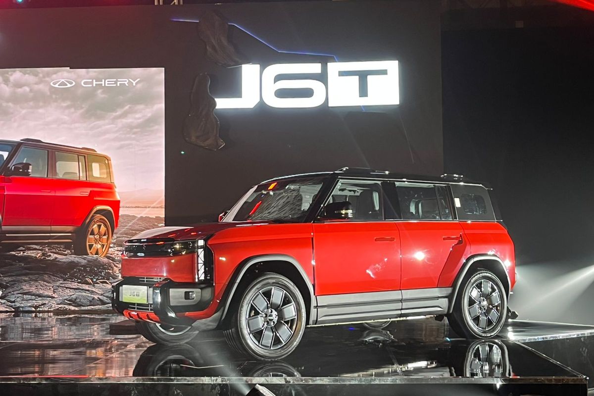 Bocoran Harga Mobil Listrik Chery J6T