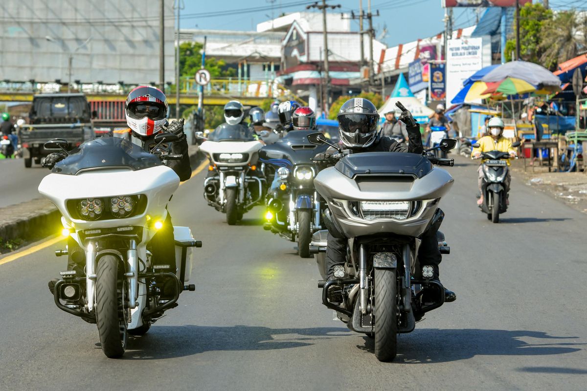 HOG Indomobil Jakarta Sukses Gelar Touring The 2nd Revival ke Bali