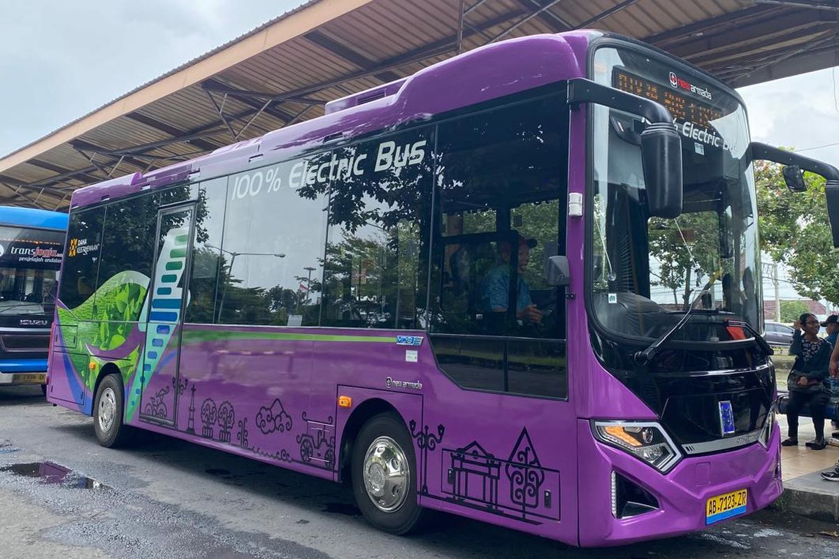 Mulai 1 Mei 2025, Rute dan Jadwal Bus Listrik Trans Jogja Berubah