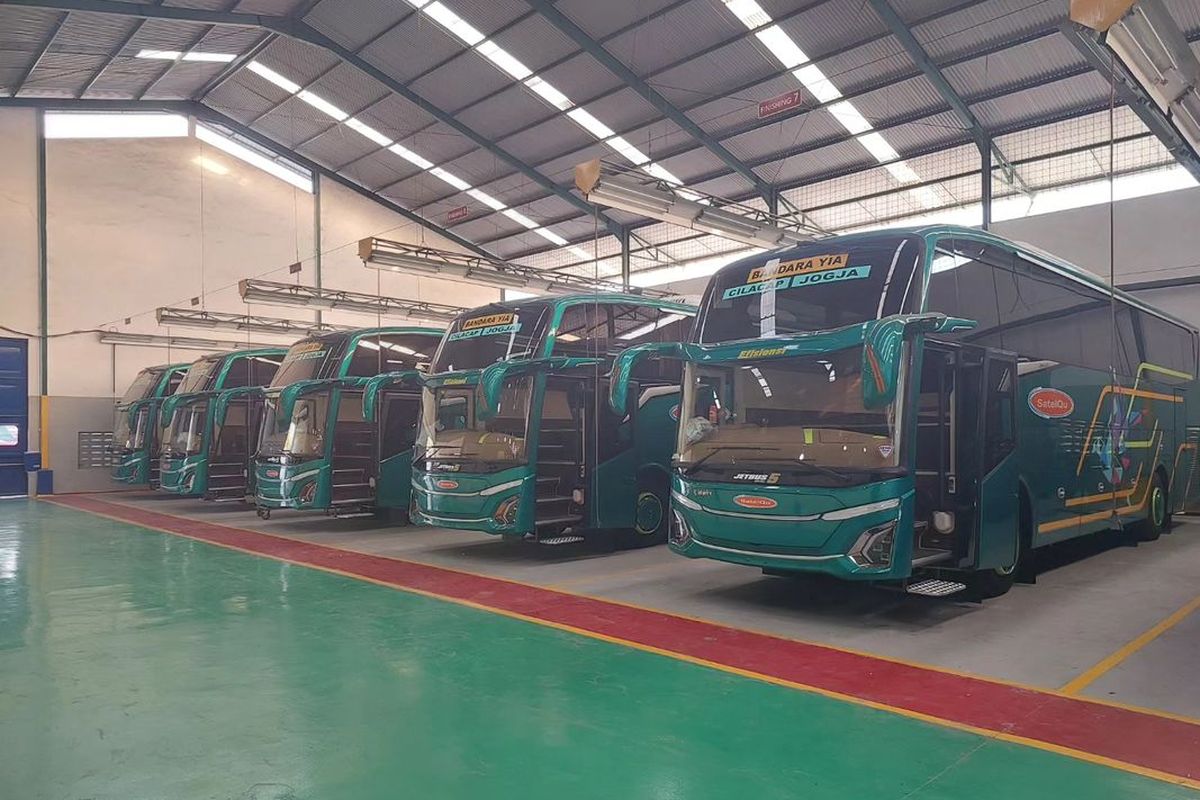 PO Efisiensi Rutin Perbarui Bus Setiap Dua Tahun Sekali