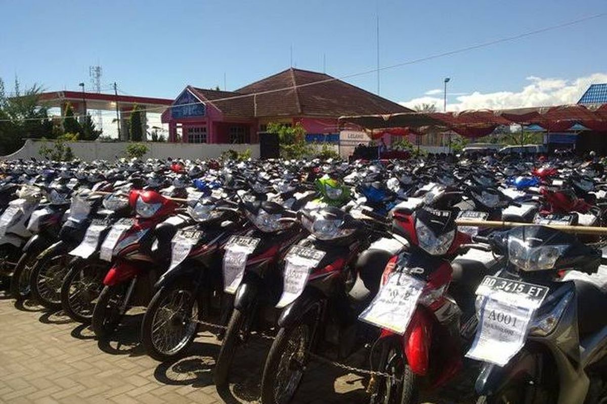 Beli Motor Lelang Hasil Tilang, Perhatikan Kondisi Kendaraannya