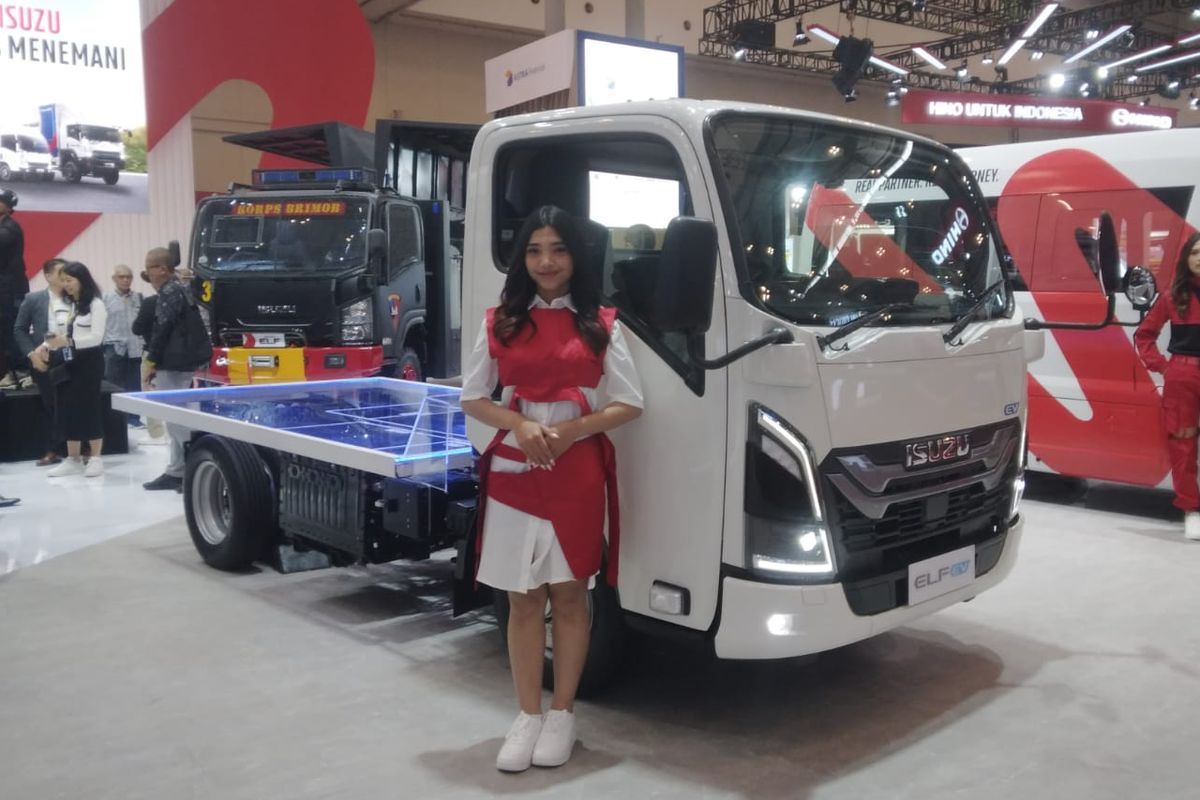 Isuzu Belum Mau Jual Truk Listrik di Indonesia