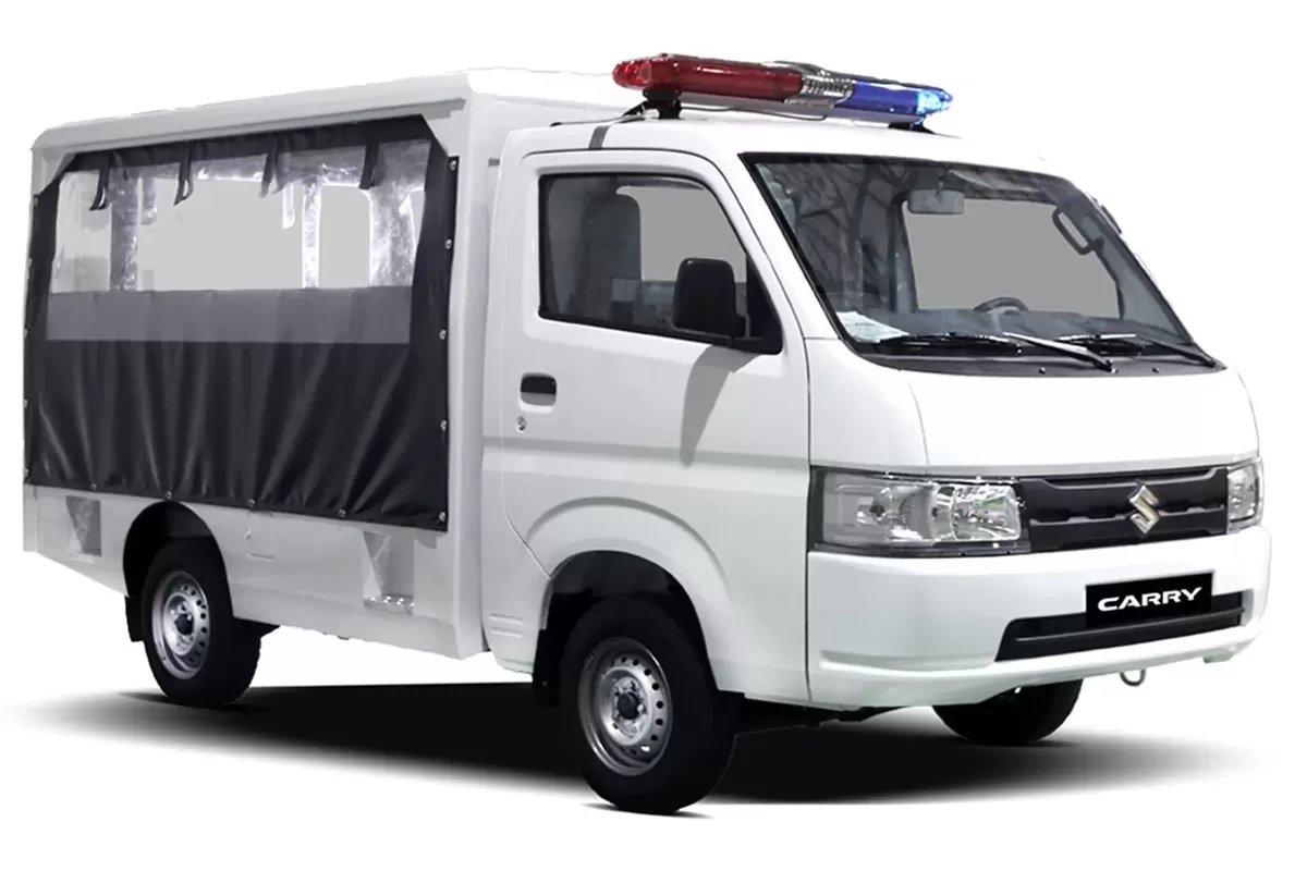 Suzuki Carry Disulap Jadi Mobil Patroli, Ini Ubahan dan Spesifikasinya