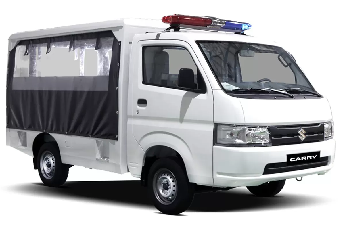 Suzuki Carry Disulap Jadi Mobil Patroli, Ini Ubahan dan Spesifikasinya