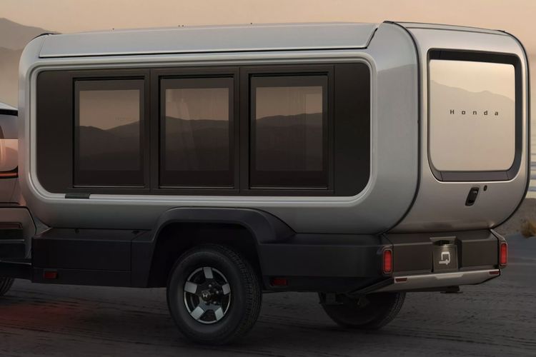 Honda Pamer Camper Ringan yang Bisa Ditarik CR-V