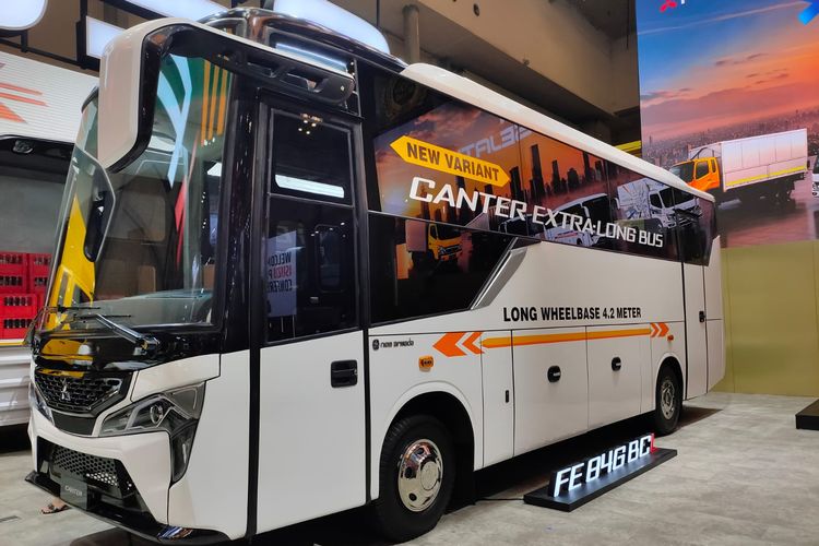 Mitsubishi Canter Extra Long Bus Meluncur, Harga Rp 469,3 Juta