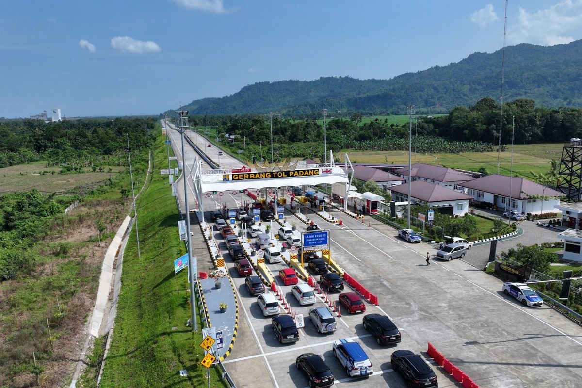 Libur Panjang Pekan Lalu, Trafik Tol Trans Sumatera Naik 27 Persen