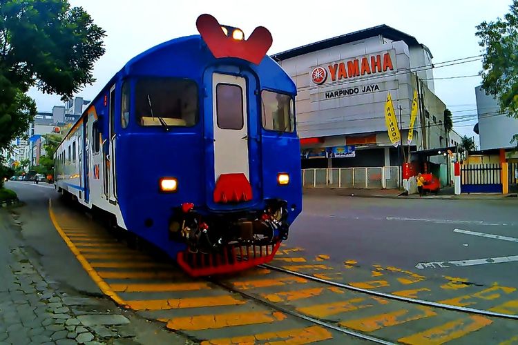 Agya Tertabrak KA Batara Kresna di Wonogiri, Ingat Aturan Pelintasan