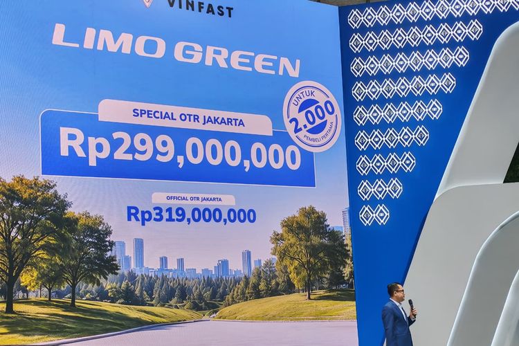 VinFast Rilis Limo Green, Harga di IIMS Rp 299 Juta