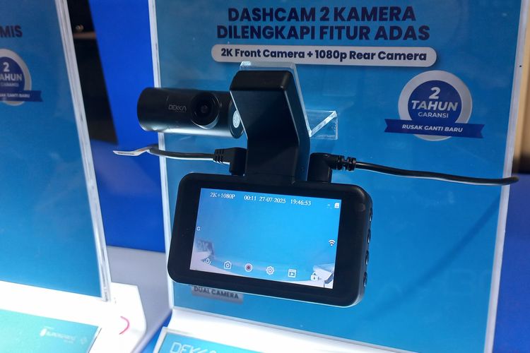 Ragam Pilihan Dashcam Canggih di GIIAS 2025
