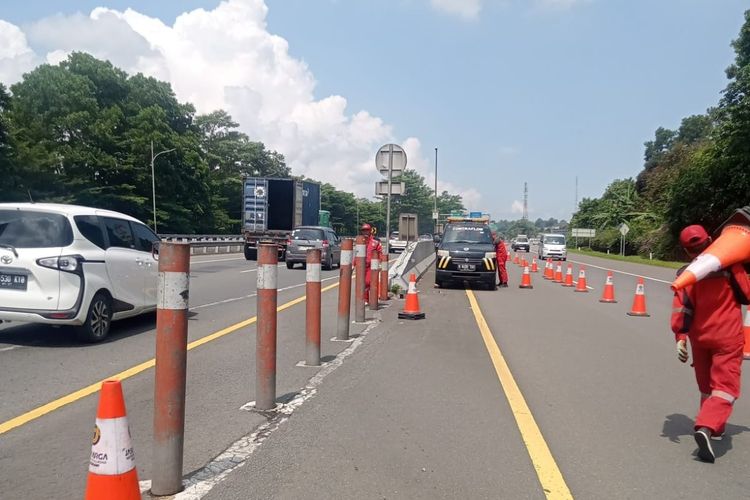 Antisipasi Macet Libur Maulid, 2 Jalan Tol Ini Terapkan Contraflow