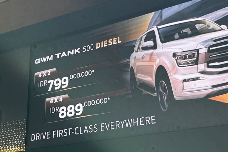 Klaim Sejajar Land Cruiser, Tank 500 Diesel Incar Pasar Pajero Sport