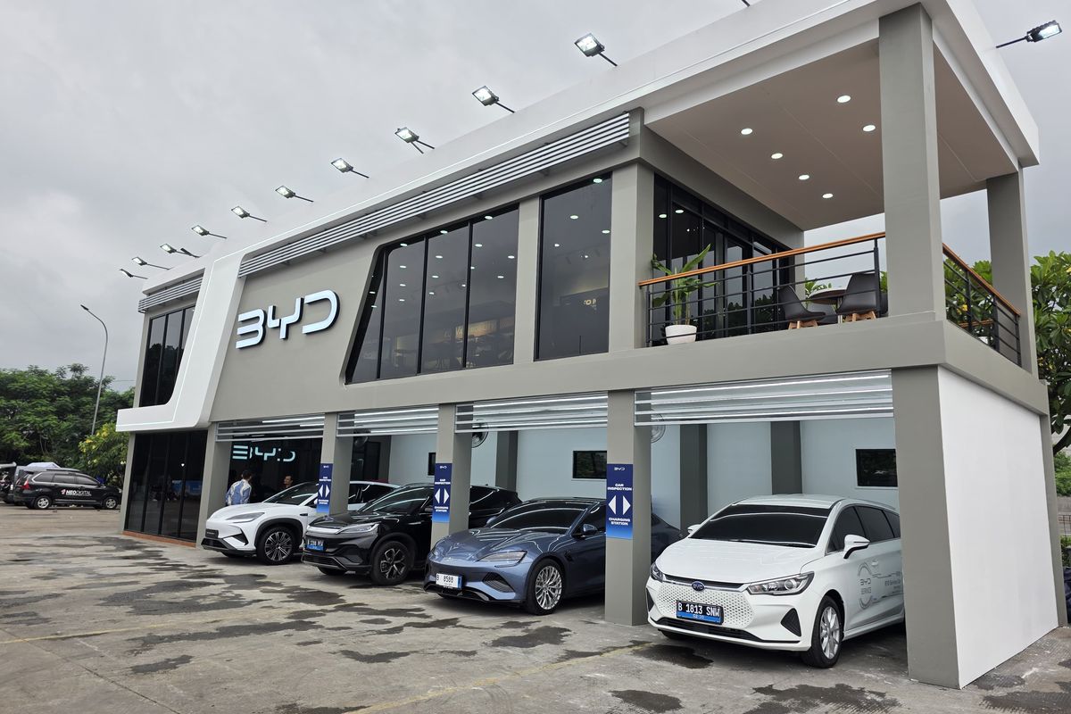 BYD, BYD Nyaris Jual 1 Juta Unit Mobil pada Kuartal 1 2025