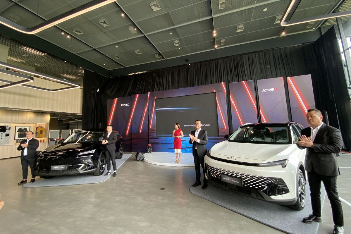 BAIC X55 Facelift Meluncur, Dijual mulai Rp 380 Jutaan