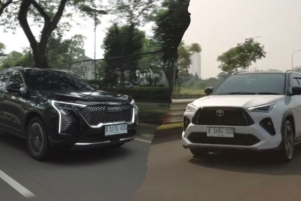 Adu Irit SUV Hybrid, Toyota Yaris Cross Vs Haval Jolion