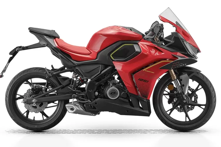 QJMotor SRK 125 R1 Meluncur, Motor Sport 125 Cc Pakai Winglet