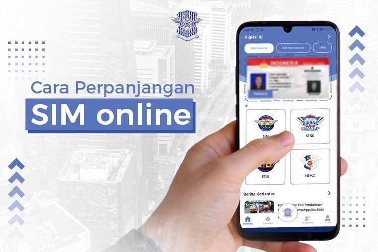 Tak Perlu Antre, Perpanjang SIM Bisa dari Rumah