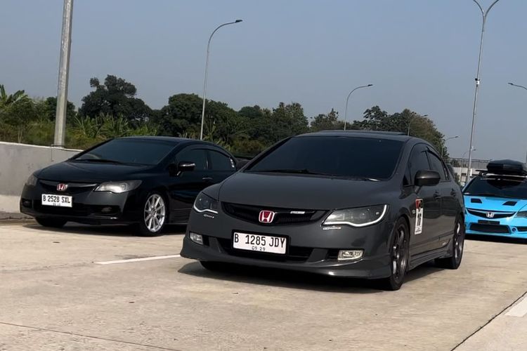 Cara Civic FD Society Chapter Tangerang Rayakan Usia Tiga Tahun
