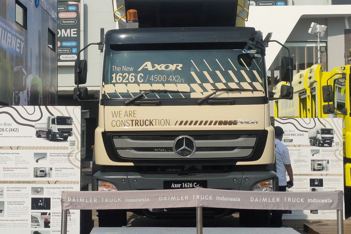 Daimler Fokus Produksi Lokal dengan Mercedes-Benz Axor 1626 C