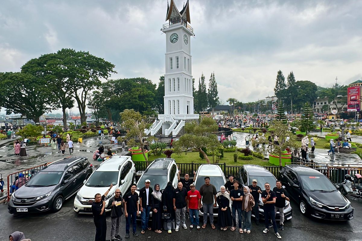Ratusan Komunitas Padati Honda Colture Indonesia Vol.2 di Padang