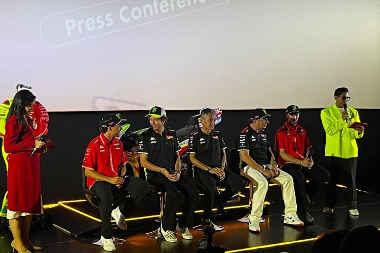 Rossi Datang ke Jakarta, Luncurkan Livery Khusus Buat MotoGP Mandalika